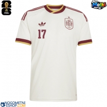 Moški Nogometni dresi Španija Nico Williams #17 Gostujoči SP 2026 Kratek Rokav
